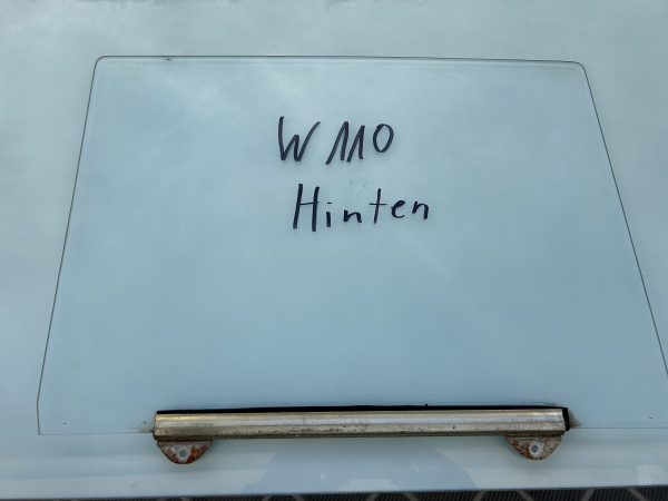 Kurbelfenster hinten